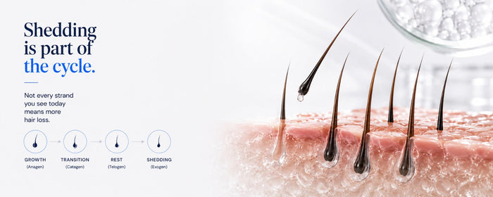 Hair Shedding vs. Hair Loss: Why Ongoing Hair Shedding Doesn't Always Mean Your Hair Is Getting Worse