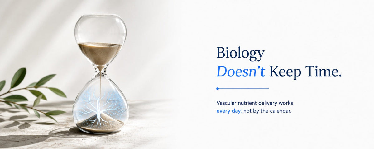 Why Vascular Nutrient Delivery Follows Biology, Not the Calendar