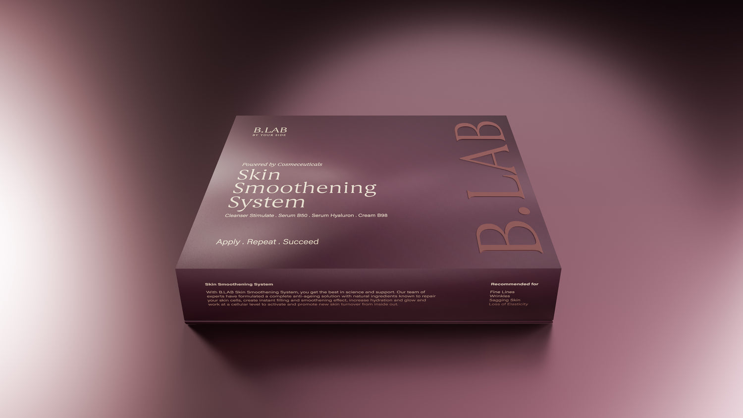 skin smoothening system, anti-ageing