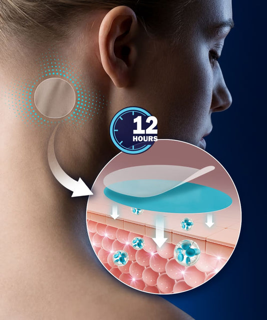 Trichopatch works to release a steady dose of bioactives over a period of 8 to 12 hours. 